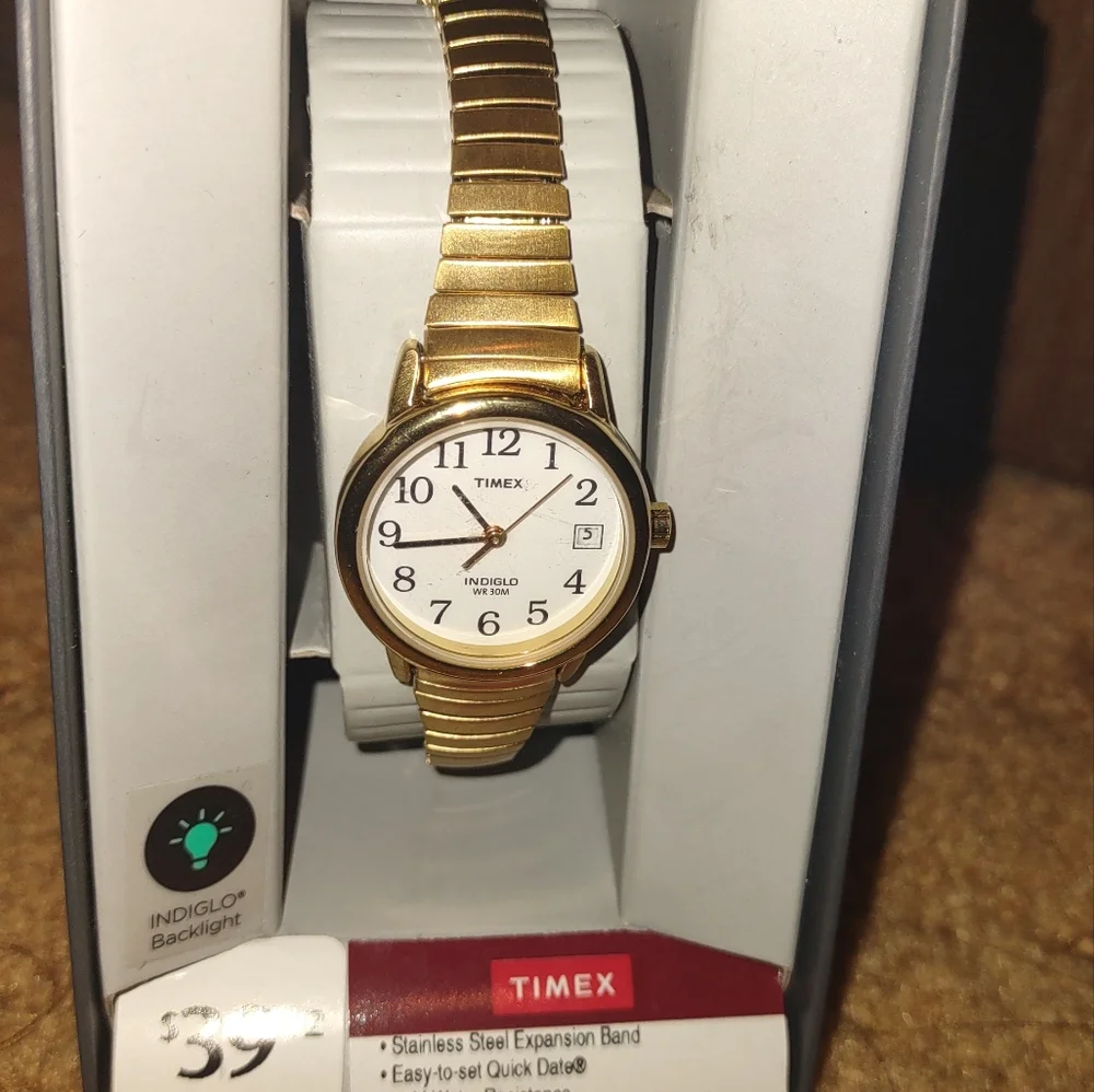 Gold Timex Watch - Picture 3 of 3